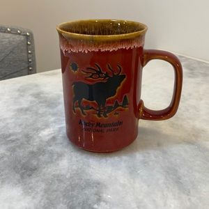This a nice dark multi-colored 16oz mug.